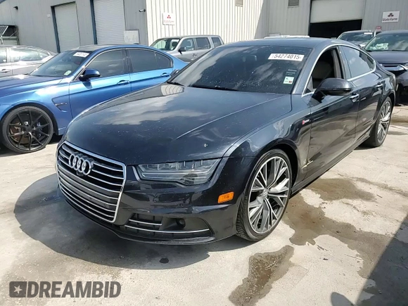 2016 Audi A7 Prestige with VIN WAU2GAFC9GN056234, listed as a Copart auction lot 54274015 with Not provided miles and Non repairable. Bid and sale history available at DreamBid. Image 14.