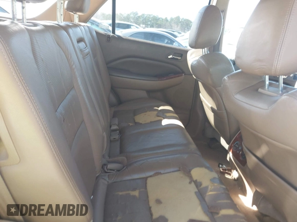 2004 Acura MDX Touring Pkg RES w/Nav with VIN 2HNYD18904H554795, listed as a IAAI auction lot 41649432 with 218,000 mi miles. Bid and sale history available at carsss.com. Image 8.