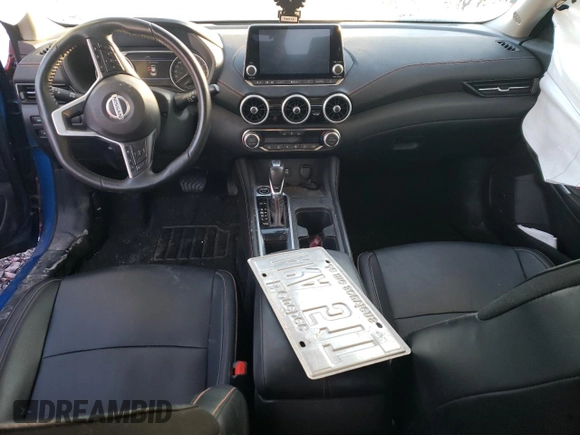 2023 Nissan Sentra SR with VIN 3N1AB8DV0PY252613, listed as a Copart auction lot 52826195 with 44,637 mi miles and Salvage Title. Bid and sale history available at DreamBid. Image 8.