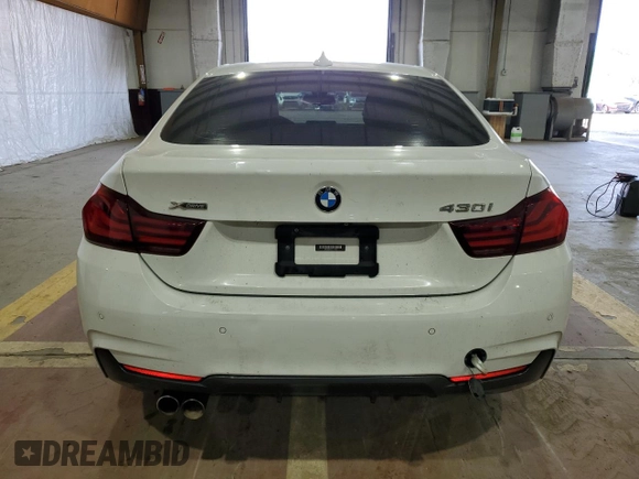 2020 BMW 4 Series 430i xDrive z VIN WBA4J3C03LBL11620, wystawiony jako Copart lot #59552995 z przebiegiem 176 504 mil mil oraz Szkoda całkowita • Salvage title. Historia ofert i sprzedaży dostępna na DreamBid. Obrazek 6.