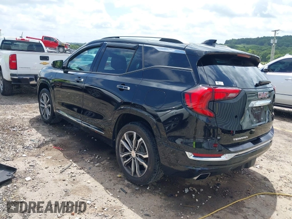2020 GMC Terrain Denali with VIN 3GKALXEX3LL221324, listed as a IAAI auction lot 42535265 with 43,785 mi miles and . Bid and sale history available at DreamBid. Image 3.