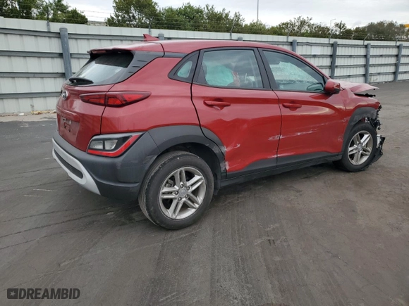 2022 Hyundai Kona SE with VIN KM8K22ABXNU772788, listed as a Copart auction lot 88428255 with 17,055 mi miles and Non Repairable. Bid and sale history available at carsss.com. Image 3.