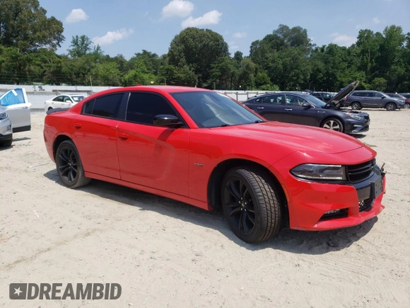 2017 Dodge Charger R/T with VIN 2C3CDXCT5HH642032, listed as a Copart auction lot 62065795 with 97,963 mi miles and Salvage title. Bid and sale history available at DreamBid. Image 4.
