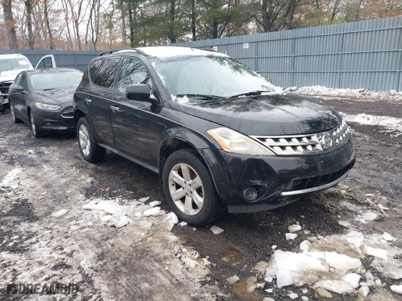 2007 Nissan Murano SL with VIN JN8AZ08T57W505424, listed as a IAAI auction lot 41560010 with 173,112 mi miles. Bid and sale history available at carsss.com. Image 1.