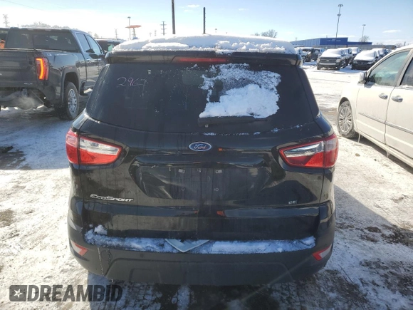 2021 Ford EcoSport SE with VIN MAJ3S2GE5MC450158, listed as a Copart auction lot 45462455 with 44,844 mi miles and Clean title. Bid and sale history available at DreamBid. Image 6.