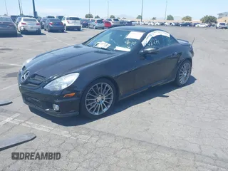 2011 Mercedes-Benz SLK 300 with VIN WDBWK5EA8BF241371, listed as a IAAI auction lot 42047271 with 100,206 mi miles and . Bid and sale history available at DreamBid. Image 2.
