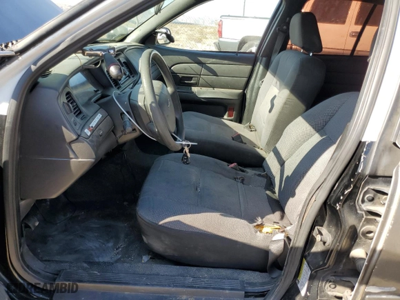 2005 Ford Police Interceptor with VIN 2FAHP71W85X144629, listed as a Copart auction lot 76746654 with 112,761 mi miles and Salvage Title. Bid and sale history available at carsss.com. Image 7.