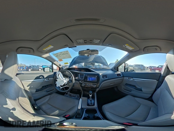 2015 Honda Civic EX-L with VIN 19XFB2F90FE041220, listed as a IAAI auction lot 41812126 with 152,667 mi miles and . Bid and sale history available at DreamBid. Image 18.