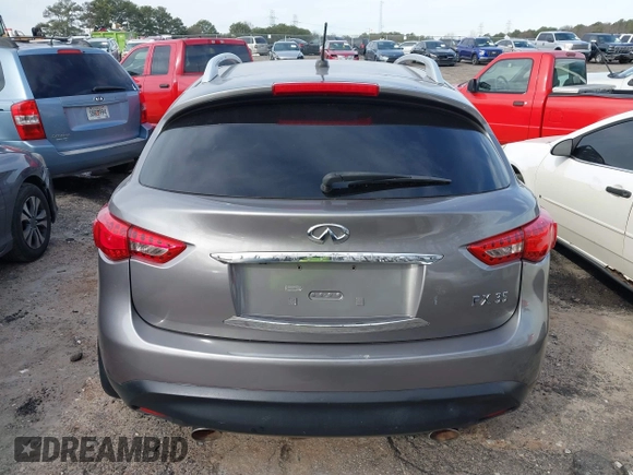 2010 Infiniti FX35 with VIN JN8AS1MW6AM850569, listed as a IAAI auction lot 41595154 with 131,712 mi miles. Bid and sale history available at carsss.com. Image 15.