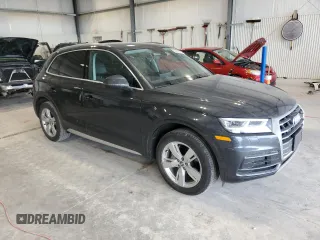 2018 Audi Q5 Premium Plus with VIN WA1BNAFYXJ2207489, listed as a Copart auction lot 62893875 with 127,122 mi miles and Salvage title. Bid and sale history available at DreamBid. Image 4.
