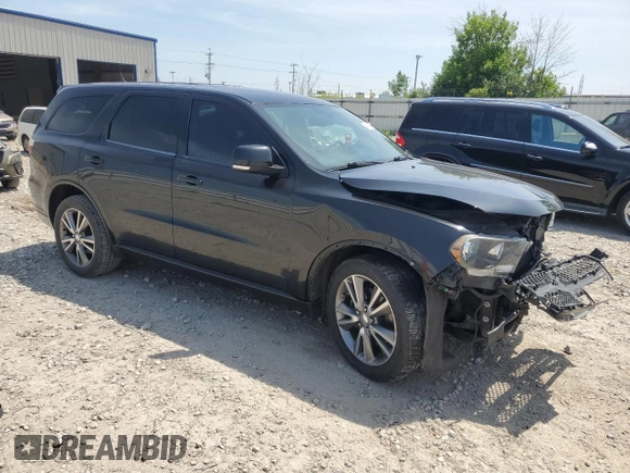 2013 Dodge Durango R/T with VIN 1C4SDJCT3DC616157, listed as a Copart auction lot 64488295 with 220,626 mi miles and Non repairable. Bid and sale history available at DreamBid. Image 4.