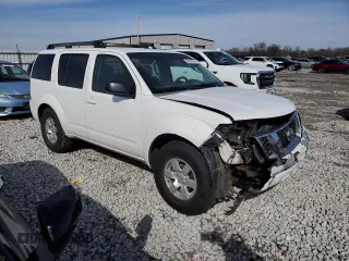 2008 Nissan Pathfinder SE with VIN 5N1AR18U58C616242, listed as a Copart auction lot 43702815 with 206,695 mi miles and Salvage Title. Bid and sale history available at carsss.com. Image 4.