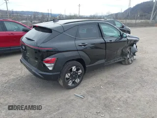 2025 Hyundai Kona SEL Convenience with VIN KM8HCCAB6SU189627, listed as a IAAI auction lot 41836762 with 994 mi miles and . Bid and sale history available at DreamBid. Image 4.
