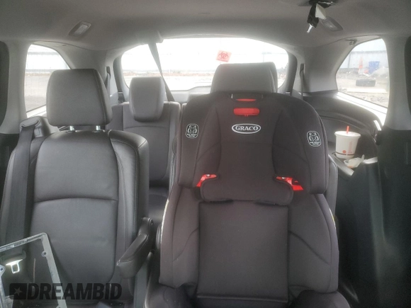 2019 Honda Odyssey EX-L with VIN 5FNRL6H73KB137053, listed as a Copart auction lot 53094245 with 38,081 mi miles and Salvage Title. Bid and sale history available at carsss.com. Image 10.