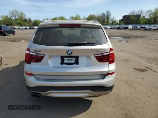 2015 BMW X3 xDrive28i with VIN 5UXWX9C50F0D46867, listed as a Copart auction lot 54896695 with 139,798 mi miles and Salvage Title. Bid and sale history available at DreamBid. Image 6.