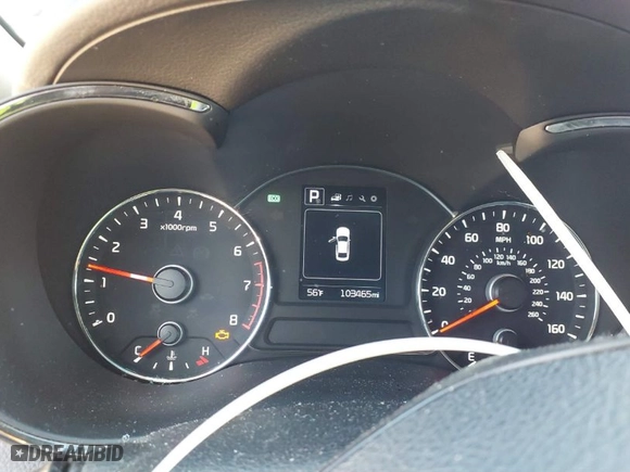 2017 Kia Forte S with VIN 3KPFL4A74HE125350, listed as a IAAI auction lot 41743892 with 110,000 mi miles. Bid and sale history available at carsss.com. Image 7.