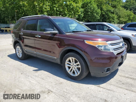2011 Ford Explorer XLT with VIN 1FMHK8D85BGA03221, listed as a Copart auction lot 66076065 with 116,382 mi miles and Salvage title. Bid and sale history available at DreamBid. Image 4.