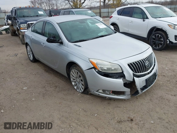 2012 Buick Regal with VIN 2G4GR5EK2C9145610, listed as a IAAI auction lot 41728363 with 150,401 mi miles. Bid and sale history available at carsss.com. Image 1.