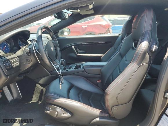 2016 Maserati GranTurismo MC with VIN ZAM45VLA3G0177491, listed as a Copart auction lot 58436634 with 12,889 mi miles and Clean Title. Bid and sale history available at carsss.com. Image 7.