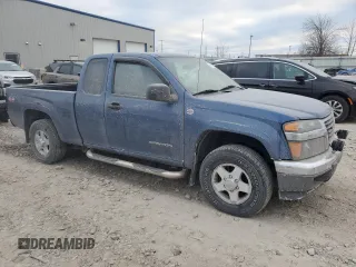 2005 GMC Canyon SLE Z71 with VIN 1GTDT196758194735, listed as a Copart auction lot 82189764 with 135,415 mi miles and Clean Title. Bid and sale history available at carsss.com. Image 4.