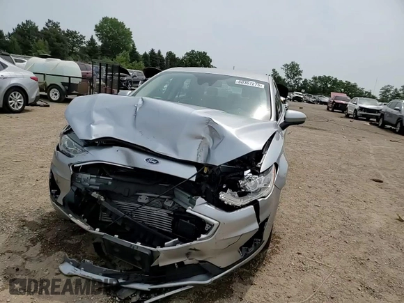2020 Ford Fusion SE with VIN 3FA6P0T90LR254009, listed as a Copart auction lot 60367275 with 42,950 mi miles and Salvage title. Bid and sale history available at DreamBid. Image 13.