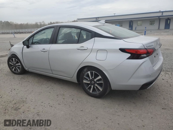 2021 Nissan Versa SV with VIN 3N1CN8EVXML868598, listed as a Copart auction lot 80665304 with 85,875 mi miles and Salvage title. Bid and sale history available at DreamBid. Image 2.