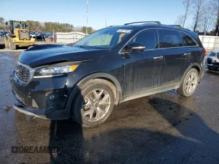 2019 Kia Sorento EX Sport V6 with VIN 5XYPH4A52KG609919, listed as a Copart auction lot 42427105 with 92,308 mi miles and Salvage Title. Bid and sale history available at carsss.com. Image 1.