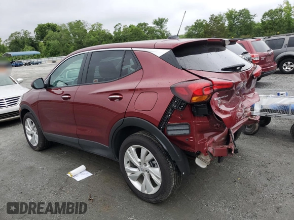 2025 Buick Encore GX Preferred with VIN KL4AMBSP5SB026657, listed as a Copart auction lot 58426895 with 7,105 mi miles and Salvage title. Bid and sale history available at DreamBid. Image 2.