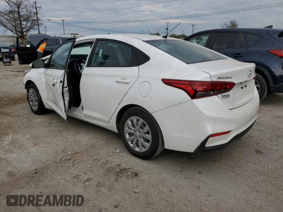 2022 Hyundai Accent SEL with VIN 3KPC24A64NE165646, listed as a Copart auction lot 73515173 with 19,825 mi miles. Bid and sale history available at carsss.com. Image 2.
