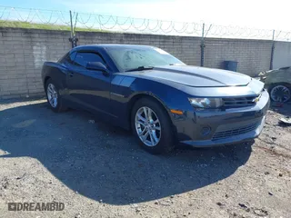 2014 Chevrolet Camaro LS with VIN 2G1FA1E31E9254239, listed as a IAAI auction lot 41615288 with 1 mi miles. Bid and sale history available at carsss.com. Image 1.