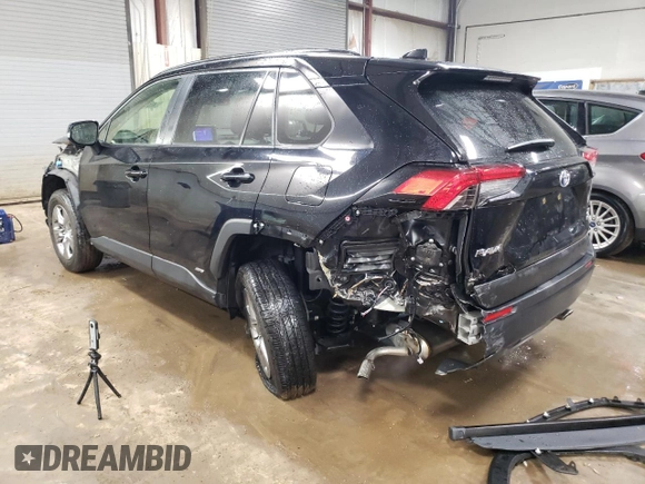 2023 Toyota RAV4 Hybrid XLE with VIN JTMRWRFV7PD199631, listed as a Copart auction lot 46298135 with 12,655 mi miles and Salvage Title. Bid and sale history available at carsss.com. Image 2.