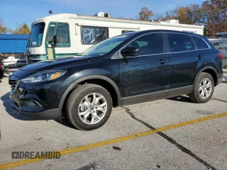2015 Mazda CX-9 Sport with VIN JM3TB3BV9F0465197, listed as a Copart auction lot 80254294 with 110,727 mi miles and Salvage Title. Bid and sale history available at carsss.com. Image 1.