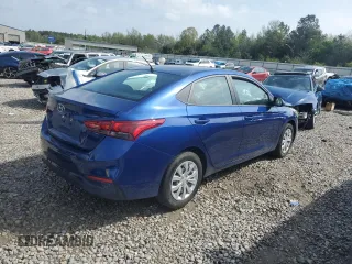 2022 Hyundai Accent SE with VIN 3KPC24A62NE178962, listed as a Copart auction lot 51630585 with Not Provided miles and Salvage Title. Bid and sale history available at DreamBid. Image 3.