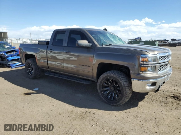 2015 Chevrolet Silverado 1500 LT with VIN 1GCVKREC0FZ294804, listed as a Copart auction lot 53846645 with 84,216 mi miles and Salvage Title. Bid and sale history available at DreamBid. Image 4.