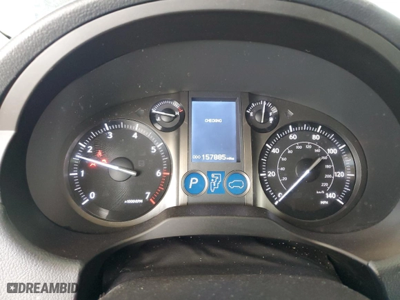 2015 Lexus GX 460 with VIN JTJBM7FX1F5120067, listed as a Copart auction lot 45168485 with 157,885 mi miles and Salvage Title. Bid and sale history available at carsss.com. Image 9.