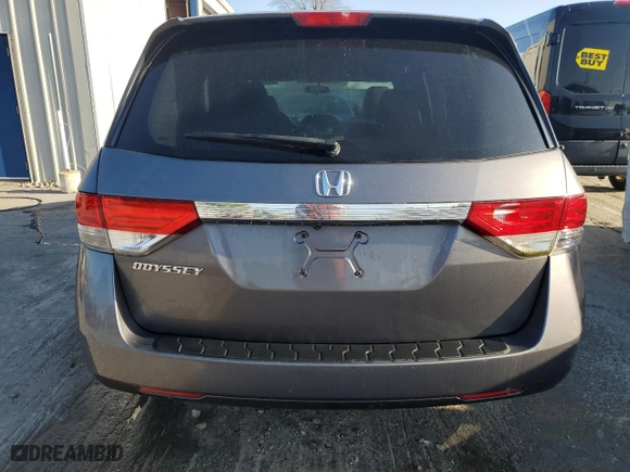 2014 Honda Odyssey LX with VIN 5FNRL5H21EB096912, listed as a Copart auction lot 52188315 with 223,172 mi miles and Clean Title. Bid and sale history available at carsss.com. Image 6.