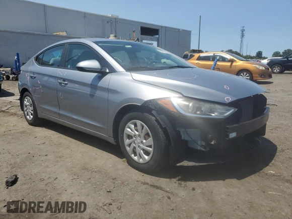 2017 Hyundai Elantra SE z VIN 5NPD74LF2HH175658, wystawiony jako Copart lot #58769035 z przebiegiem 124 740 mil mil oraz Czysty tytuł • Clean title. Historia ofert i sprzedaży dostępna na DreamBid. Obrazek 4.