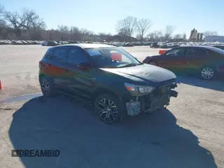 2018 Mitsubishi Outlander Sport ES 2.0 with VIN JA4AR3AU5JU020388, listed as a IAAI auction lot 38733752 with 115,174 mi miles. Bid and sale history available at carsss.com. Image 1.