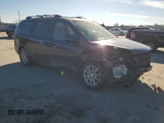 2007 Kia Sedona EX with VIN KNDMB233276158781, listed as a Copart auction lot 87046644 with 199,296 mi miles and Salvage Title. Bid and sale history available at carsss.com. Image 4.