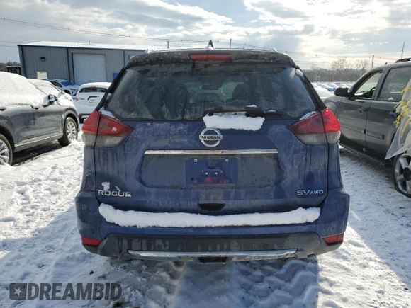 2020 Nissan Rogue SL with VIN 5N1AT2MV4LC795212, listed as a Copart auction lot 88966145 with 69,689 mi miles and Salvage Title. Bid and sale history available at DreamBid. Image 6.
