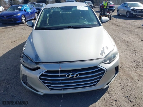 2017 Hyundai Elantra Limited with VIN 5NPD84LF9HH177016, listed as a IAAI auction lot 41677171 with 134,309 mi miles. Bid and sale history available at carsss.com. Image 12.