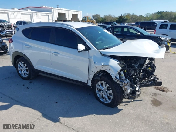 2019 Hyundai Tucson Value with VIN KM8J33A42KU024497, listed as a IAAI auction lot 41607693 with 70,792 mi miles. Bid and sale history available at carsss.com. Image 1.