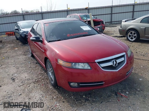 2008 Acura TL with VIN 19UUA66218A014734, listed as a IAAI auction lot 41918201 with 204,779 mi miles. Bid and sale history available at carsss.com. Image 1.