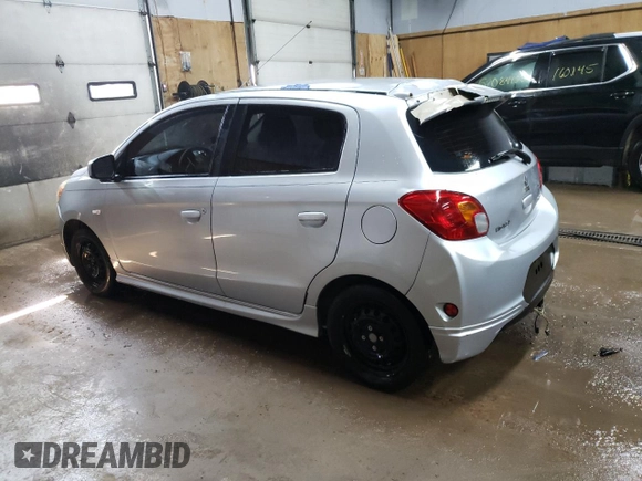 2014 Mitsubishi Mirage DE with VIN ML32A3HJ2EH024588, listed as a Copart auction lot 55888545 with 81,116 mi miles and Clean title. Bid and sale history available at DreamBid. Image 2.