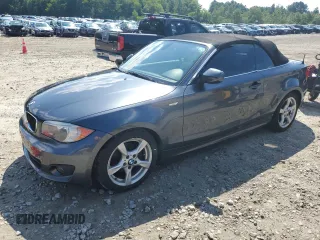 2013 BMW 1 Series 128i with VIN WBAUL7C57DVU09546, listed as a Copart auction lot 64672885 with 99,445 mi miles and Clean title. Bid and sale history available at DreamBid. Image 1.