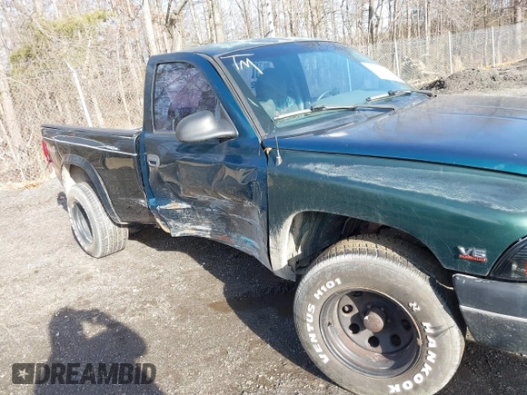 1999 Dodge Dakota SLT with VIN 1B7FL26X0XS208461, listed as a IAAI auction lot 41492338 with 185,400 mi miles. Bid and sale history available at carsss.com. Image 6.