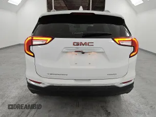 2024 GMC Terrain SLT with VIN 3GKALVEG5RL326685, listed as a Copart auction lot 86704444 with 7,090 mi miles and Salvage title. Bid and sale history available at DreamBid. Image 6.
