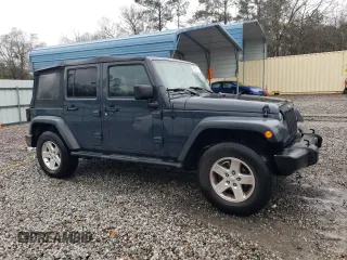 2016 Jeep Wrangler Unlimited Sport with VIN 1C4BJWDG2GL305086, listed as a Copart auction lot 48212105 with 113,001 mi miles and Salvage Title. Bid and sale history available at DreamBid. Image 4.