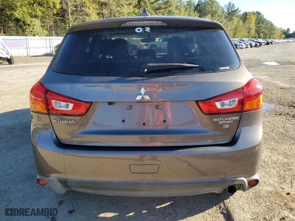 2017 Mitsubishi Outlander Sport SE 2.4 with VIN JA4AR3AWXHZ064840, listed as a Copart auction lot 81904684 with 92,643 mi miles and Salvage Title. Bid and sale history available at carsss.com. Image 6.