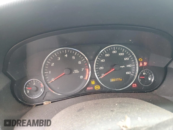 2006 Cadillac CTS with VIN 1G6DM57T660140729, listed as a Copart auction lot 83374934 with 183,117 mi miles and Salvage Title. Bid and sale history available at carsss.com. Image 9.